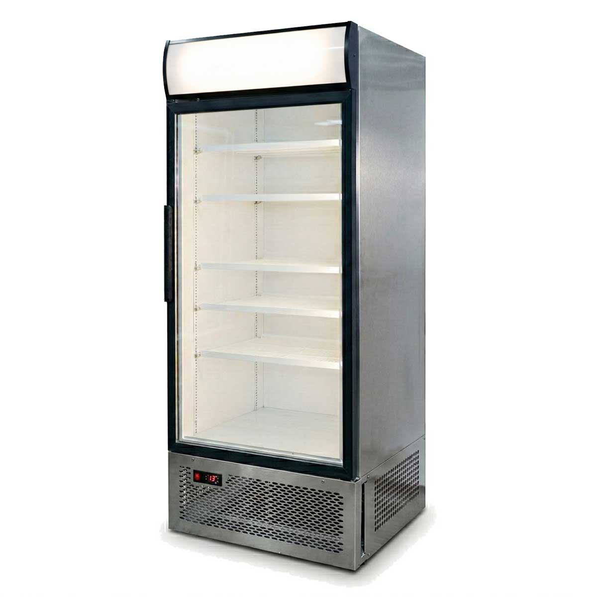 Холодильный шкаф Ангара 700л. канапе, стекло распашной (0+7)