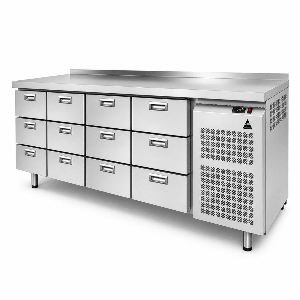 Морозильные столы с ящиками Ангара 2280х600х850мм (-10-18)