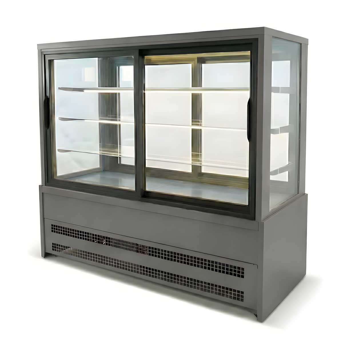 Кондитерская витрина Кондитер Куб Д нейтральная 1,5 м.