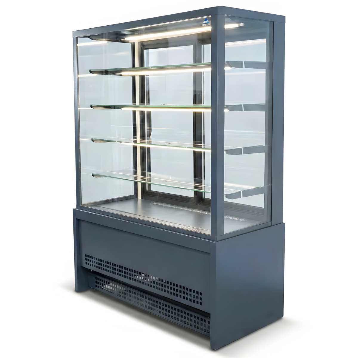 Кондитерская витрина Кондитер Куб XL 1,0 м нейтральная