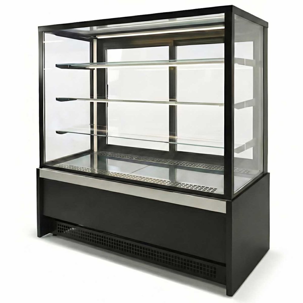 Витрина Кондитерская Куб Ангара 1,3м +4+10с