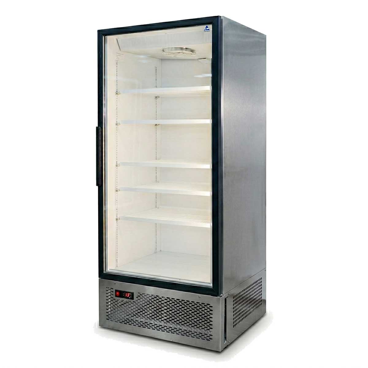 Холодильный шкаф Ангара 800л. без канапе, стекло распашной (0+7)