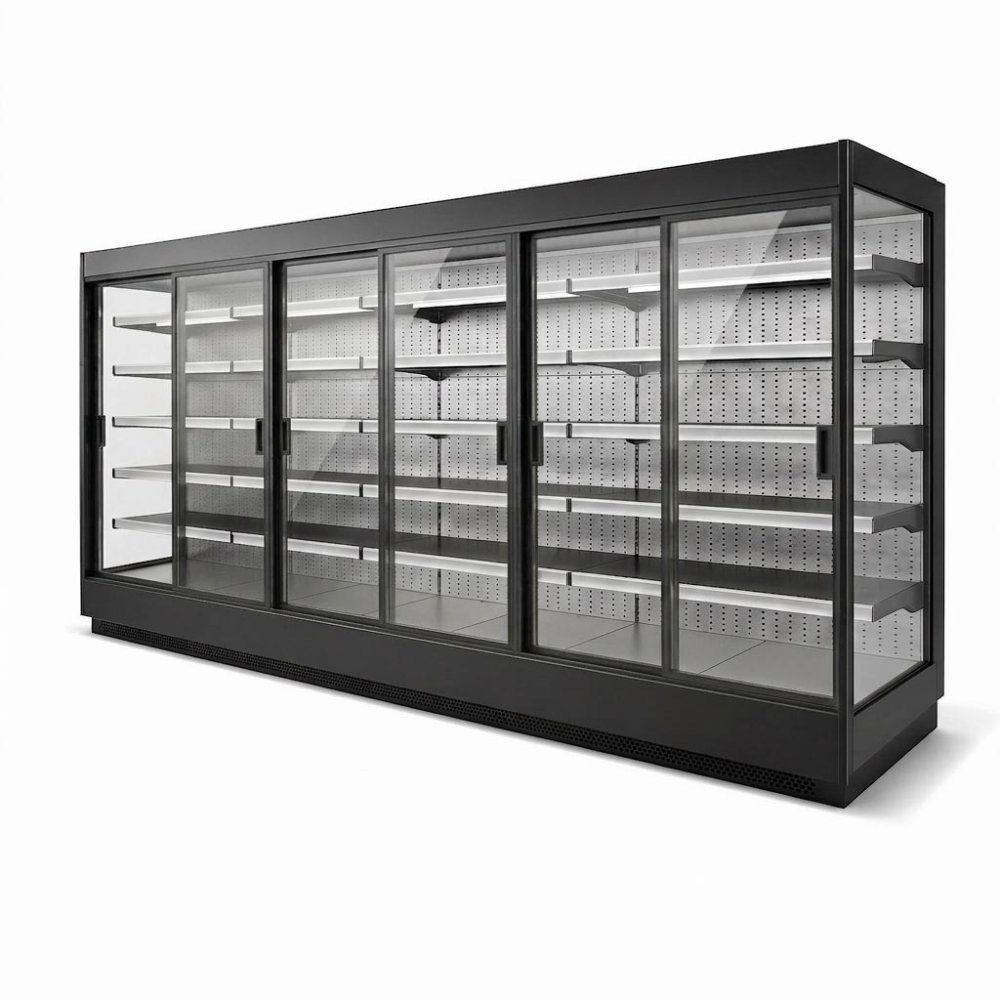 Холодильные горки Ангара 3750х710х2100мм купе (-1+7)