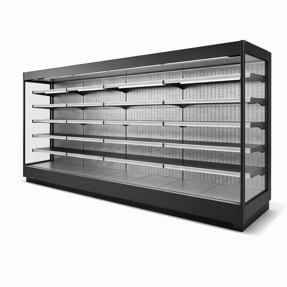 Холодильные горки Ангара 3750х1000х2100мм открытые (-1+7)