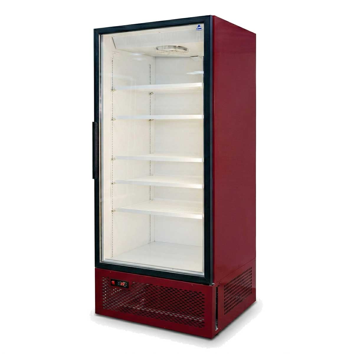 Холодильный шкаф Ангара 800л. без канапе, стекло распашной (0+7)