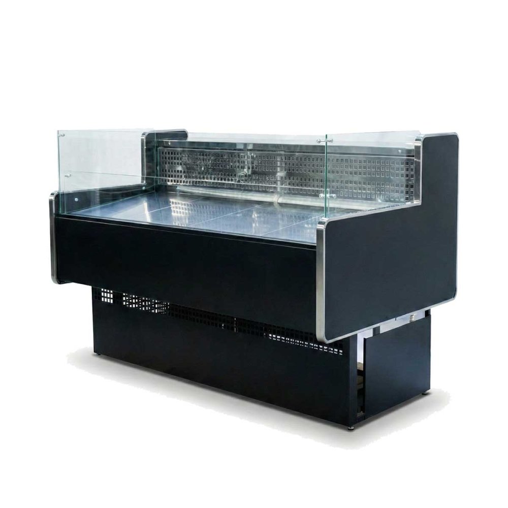 Открытая гастрономическая витрина 1-КУБ Ангара 1,3м 0+5