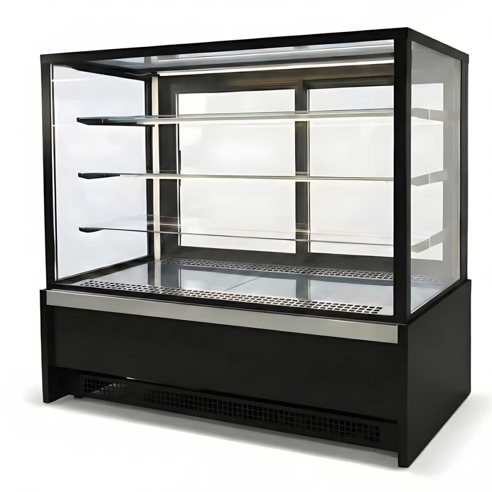 Витрина Кондитерская Куб Ангара 1,5 м нейтральная