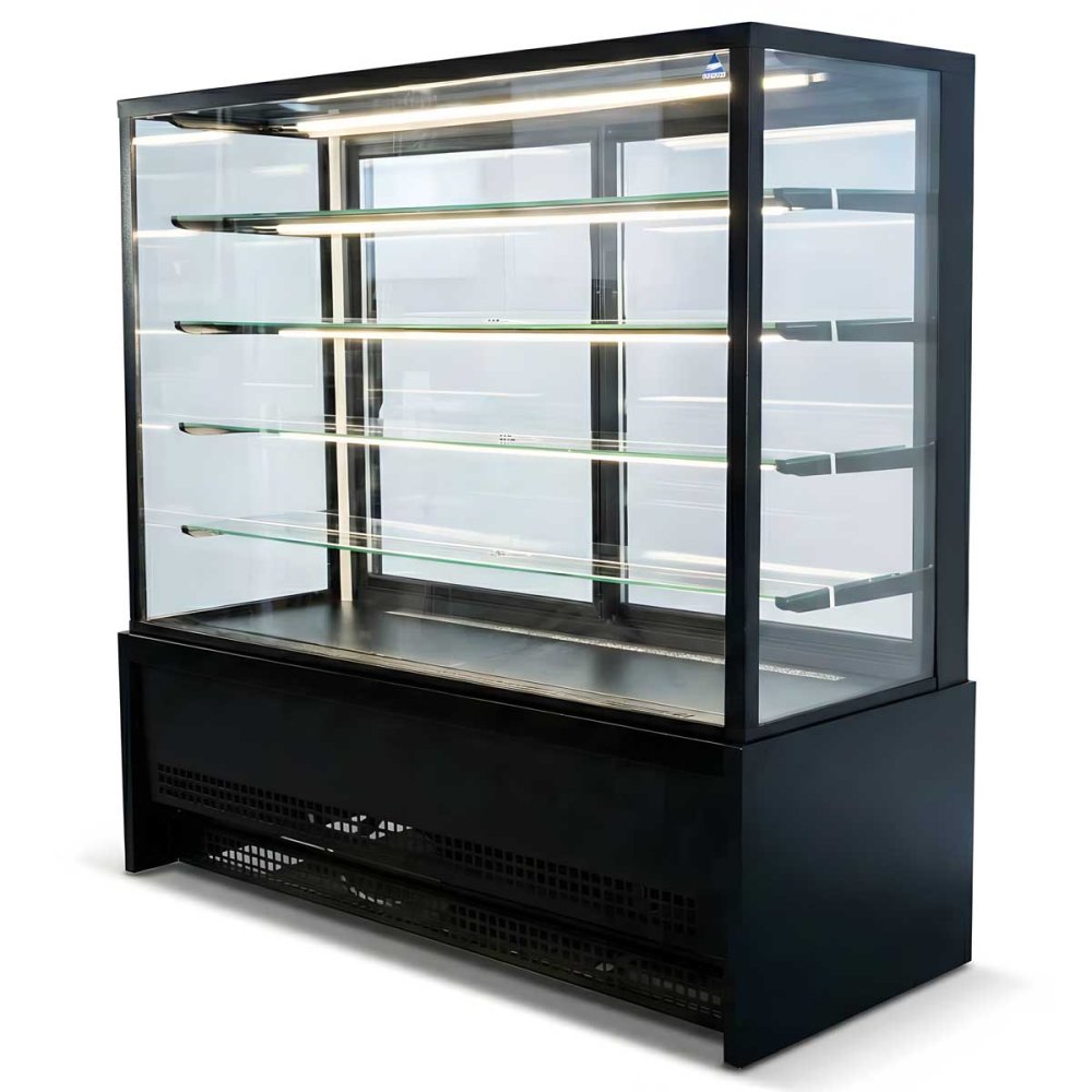 Кондитерская витрина Кондитер Куб XL 1,5 м 0+7 С*