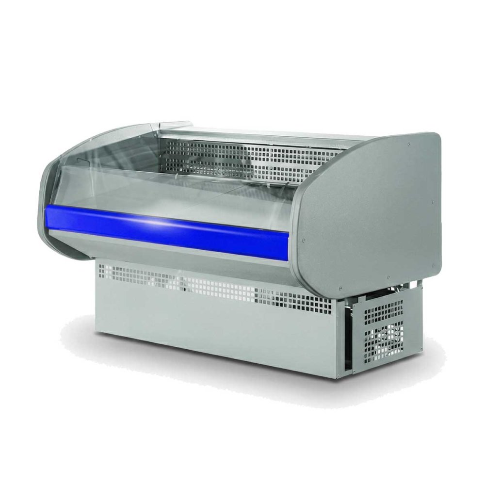 Гастрономическая открытая витрина Ангара 2 1,5м 0+5