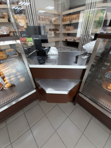 Расчетно-кассовые прилавки Ангара