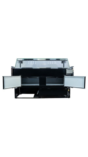 Гастрономическая холодильная витрина 3-КУБ Ангара 1,5м 0+5