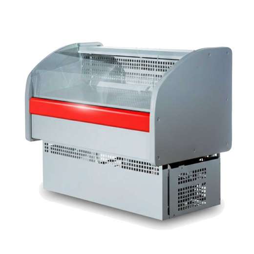 Гастрономическая открытая витрина Ангара 2 1,0м 0+5