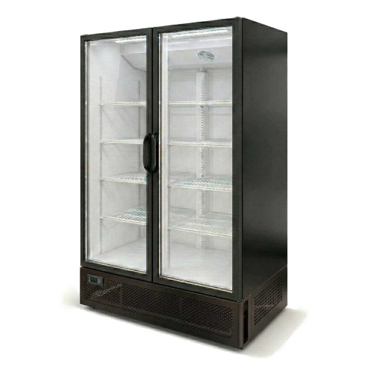 Холодильный шкаф Ангара 1000л. без канапе, стекло распашной (-6+6)