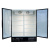 Ангара Шкаф 1500 стеклянная дверь без канапе -6+6с