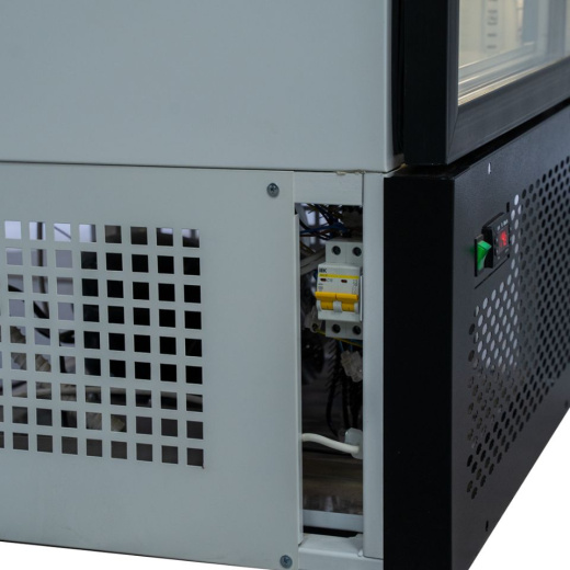 Холодильный шкаф Ангара 500л. с канапе, стеклянная дверь (-6+6)