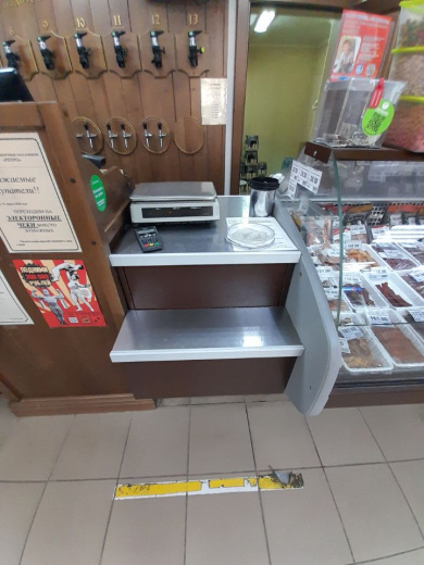 Расчетно-кассовые прилавки Ангара