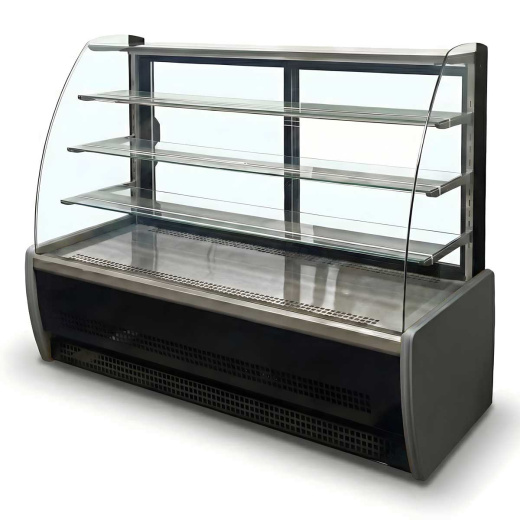 Витрина Кондитерская нейтральная Ангара 1,5м