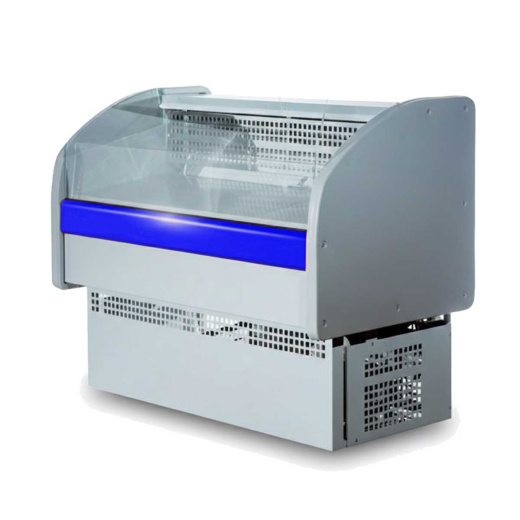 Гастрономическая открытая витрина Ангара 2 1,0м 0+5