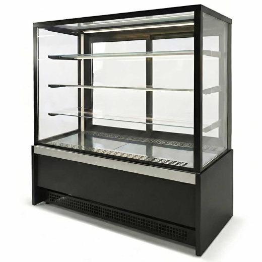 Витрина Кондитерская Куб Ангара 1,3м +4+10с