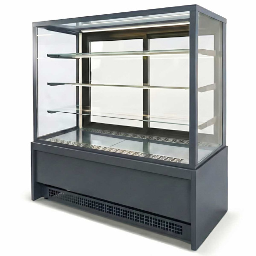 Витрина Кондитерская Куб Ангара 1,3м +4+10с