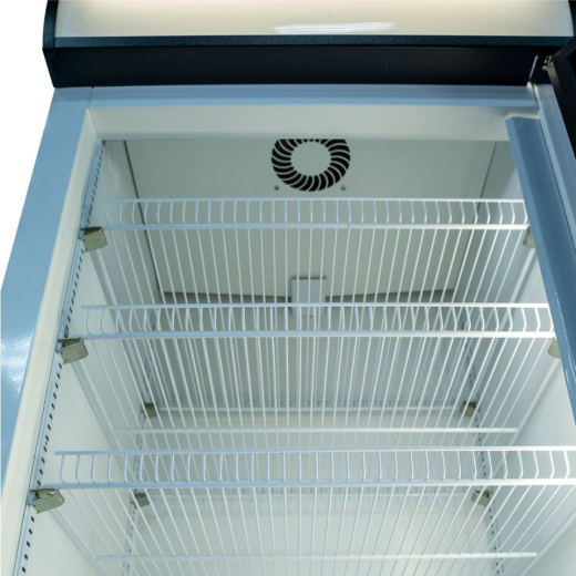 Холодильный шкаф Ангара 500л. с канапе, стеклянная дверь (-6+6)