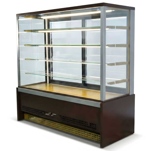 Кондитерская витрина Кондитер Куб XL 1,5 м 0+7 С*