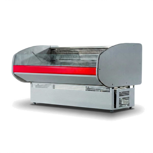 Гастрономическая открытая витрина Ангара 2 1,8м 0+5