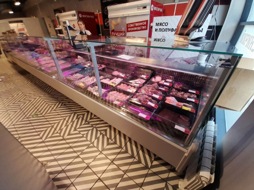 Кубическая витрина Ангара 1КУБ-1,5м (-5+5)