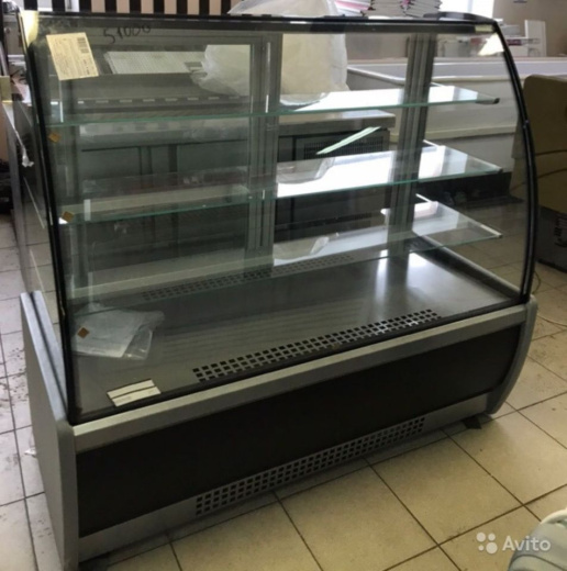 Витрина Кондитерская Ангара 1,5 м +4+10с