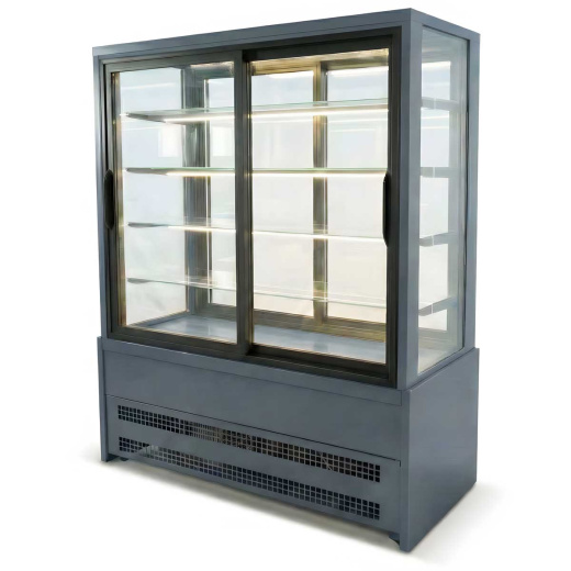 Витрина Кондитер Куб XL Д 1,3 м +4+10 С*