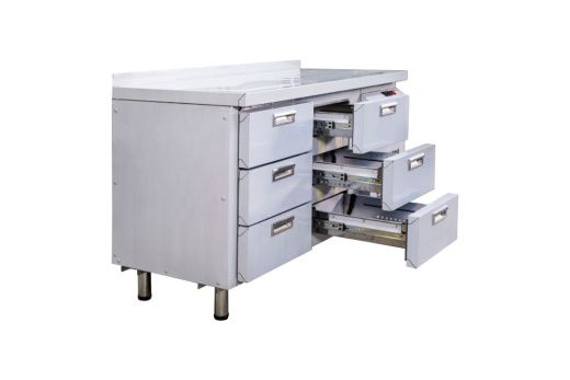 Ангара холодильные и морозильные столы с ящиками