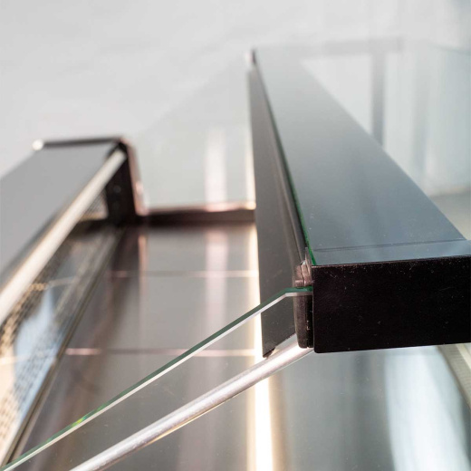 Гастрономическая холодильная витрина 3-КУБ Ангара Версия 2.0. 1,3м -5+5