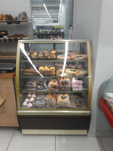 Витрина Кондитерская Ангара 1,5 м +4+10с