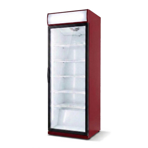 Холодильный шкаф Ангара 550л. канапе, стекло распашной (-6+6)