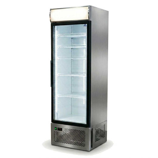 Холодильный шкаф Ангара 500л. с канапе, стеклянная дверь (0+7)