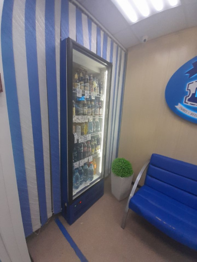 Холодильный шкаф Ангара 500л. без канапе, стеклянная дверь (-6+6)