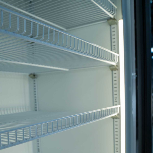 Холодильный шкаф Ангара 500л. с канапе, стеклянная дверь (-18-20)