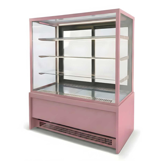 Витрина Кондитерская Куб Ангара 1,0м нейтральная