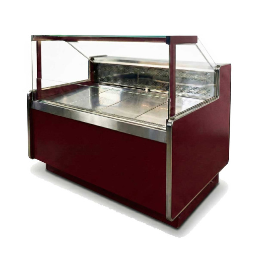 Гастрономическая морозильная витрина 3-КУБ Ангара Версия 2.0. 1,0м -18-22