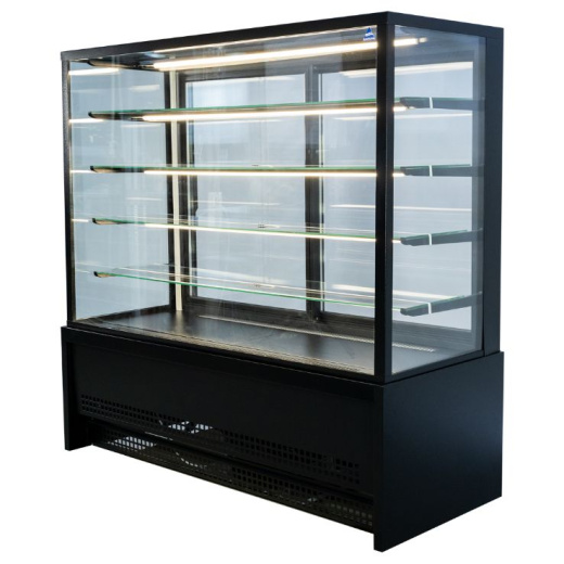 Кондитерская витрина Кондитер Куб XL 1,0 м нейтральная