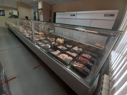 Гастрономическая холодильная витрина 2-КУБ Ангара 1,5м 0+5