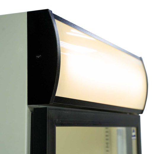 Холодильный шкаф Ангара 500л. с канапе, стеклянная дверь (-18-20)