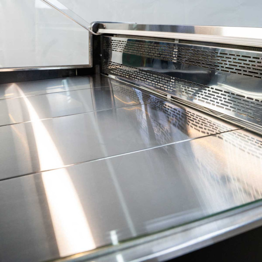 Гастрономическая холодильная витрина 3-КУБ Ангара Версия 2.0. 1,3м -5+5