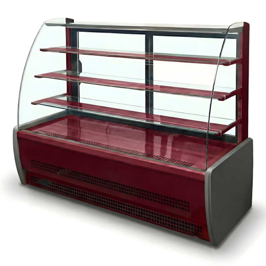 Витрина Кондитерская нейтральная Ангара 1,5м