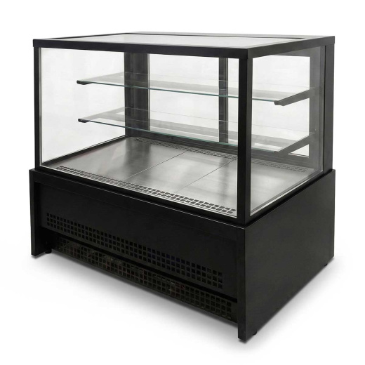 Витрина Кондитерская Куб Ангара мини 1,3м 0+7с