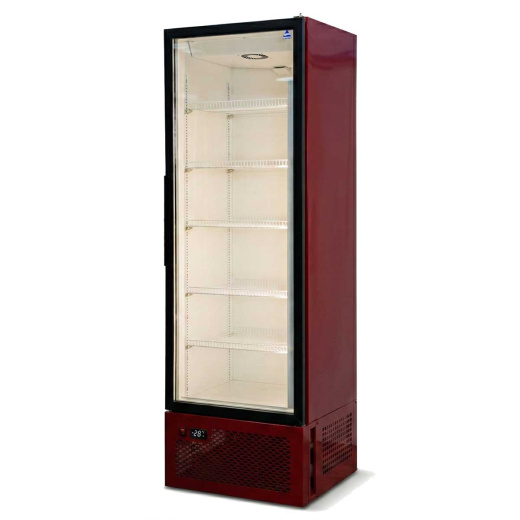 Холодильный шкаф Ангара 500л. без канапе, стеклянная дверь (0+7)