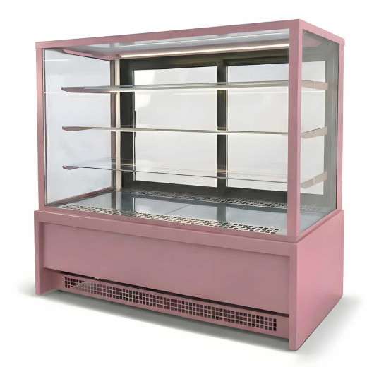 Витрина Кондитерская Куб Ангара 1,5 м нейтральная