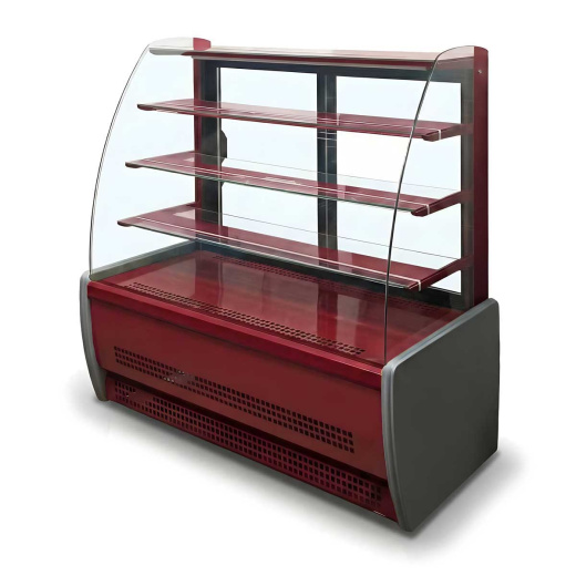 Витрина Кондитерская Ангара 1,3 м (+4+10с)