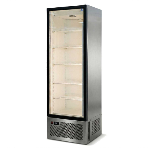 Холодильный шкаф Ангара 500л. без канапе, стеклянная дверь (0+7)