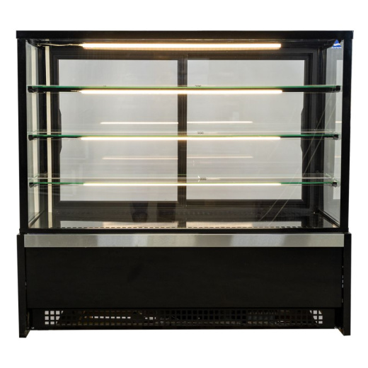 Витрина Кондитерская Куб Ангара 1,3м +4+10с